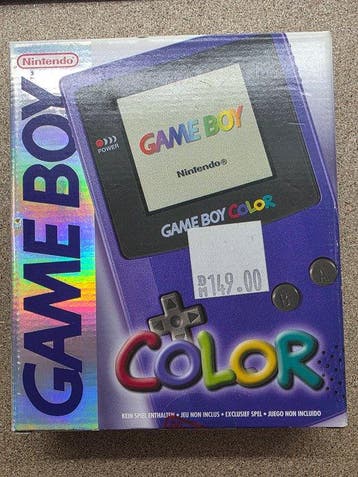 Nintendo - Gameboy Color - Old Stock - GBC Limited Edition, Nieuw