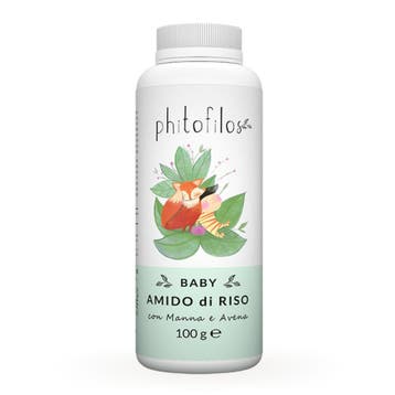 Phitofilos biologische baby rijstzetmeel bad poeder - haver, Nieuw