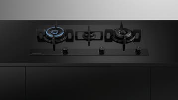 Fisher& Paykel CG903DNGGB4 Kookplaat 90 cm 3-pits, Witgoed en Apparatuur, Kookplaten, Nieuw, 3 kookzones of minder, Ophalen of Verzenden