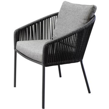 Brightling dining tuinstoel antraciet rope, Ophalen of Verzenden, Nieuw