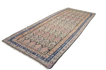 Anatolische kelim antiek van wol - Vloerkleed - 396 cm - 165, Nieuw