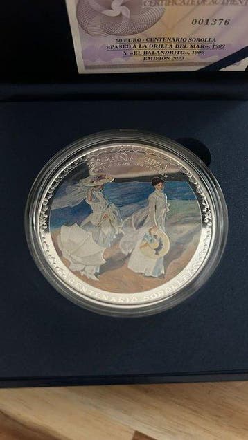 Spanje. 50 Euro 2023 Sorolla Proof (Zonder minimumprijs)