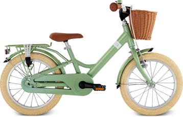 Puky 16 YOUKE aluminium Classic retro groen 4+, Verzenden, Nieuw