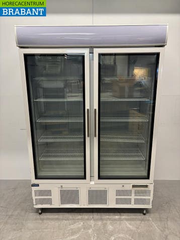 Polar Glasdeurvrieskast Vrieskast met glazen deuren 920, Ophalen of Verzenden, Gebruikt