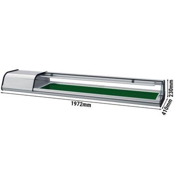 GGM Gastro | Sushivitrine PREMIUM PLUS - 1972x410mm - 8x GN, Zakelijke goederen, Verzenden, Nieuw in verpakking
