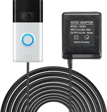Stekker adapter video deurbel voeding Ring + Eken + Eufy 5M, Verzenden, Nieuw