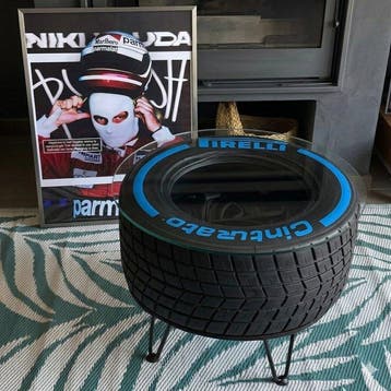 Salontafel - Rubber - Exclusieve bandentafel - Slick Pirelli