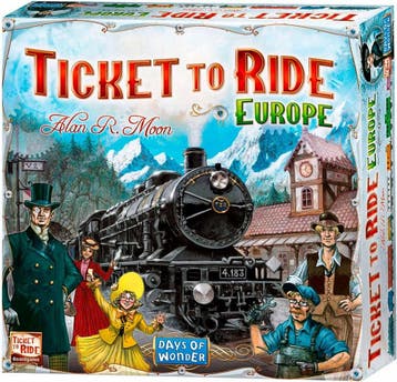 Ticket to Ride Europe Bordspel, Ophalen of Verzenden, Nieuw