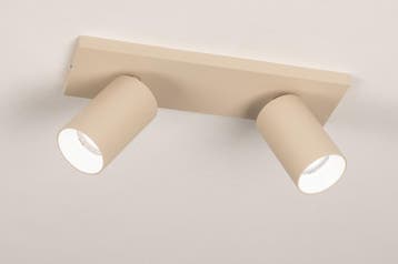 Rietveld Spots - Beige, Zand - Metaal, Aluminium, Verzenden, Nieuw