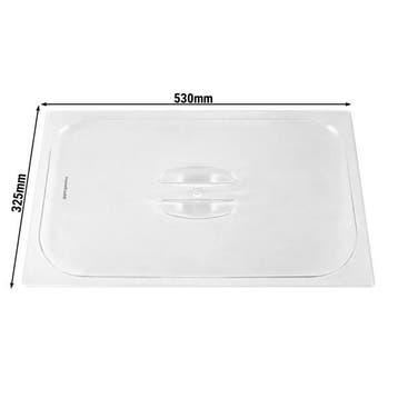 GGM Gastro | (12 stuks) polycarbonaat - GN-deksel GN 1/1 - |, Verzenden