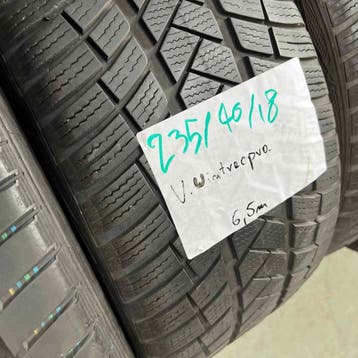 2 x Vredestein Wintrac Pro 235-40-18 Winterbanden 6,5mm, 18 inch, Gebruikt, 235 mm, Band(en)