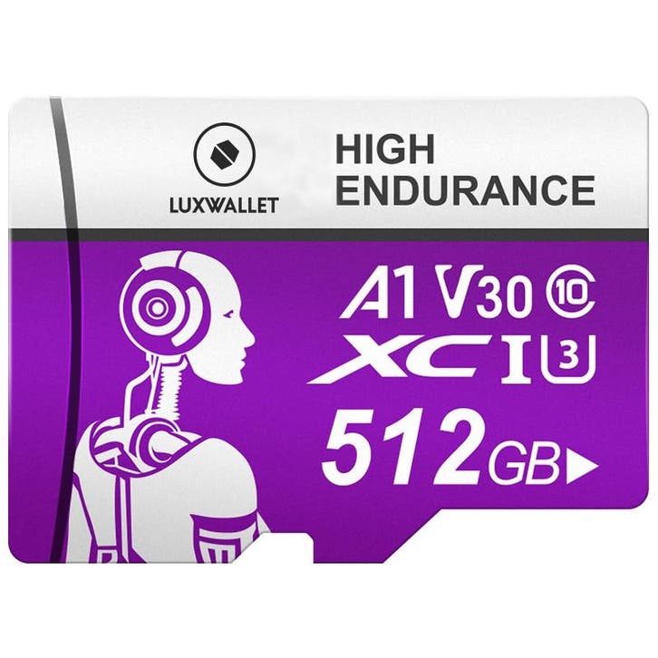 LUXWALLET XC U3 - 512 GB Micro SD Kaart  - TF  Klasse 10 - H, Audio, Tv en Foto, Fotografie | Geheugenkaarten, Verzenden