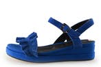 Tamaris Sandalen in maat 37 Blauw, Tamaris, Sandalen of Muiltjes, Zo goed als nieuw, Verzenden