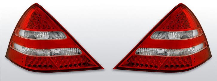 Achterlichten Mercedes R170 SLK 1996-2004 | LED | rood / wit, Auto-onderdelen, Verlichting, Nieuw, Mercedes-Benz, Verzenden