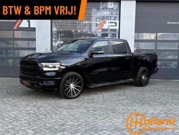 Dodge Ram 1500  | Financial Lease voor 628 p/mnd, Automaat, Gebruikt, Overige carrosserieën, Zwart