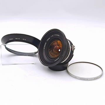 Nikon Ai Nikkor 18mm F4 – Rare HN-15 Lens Hood & Series IX, Nieuw