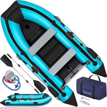 Rubberboot - 3,2m - Met roeispanen - 4 Personen - Blauw, Ophalen, Nieuw