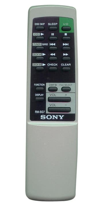 Afstandsbediening Sony rm-sg7, Ophalen of Verzenden, Nieuw, Origineel