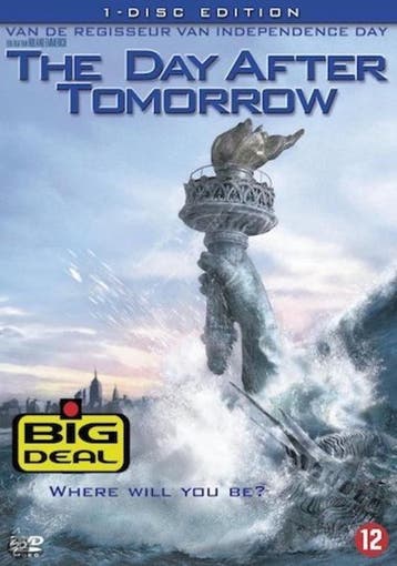 The Day After Tomorrow - DVD (Films (Geen Games)), Ophalen of Verzenden, Zo goed als nieuw