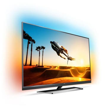 Philips 49PUS7502/12 - 49 inch Ambilight Smart TV, Ophalen, Philips, Zo goed als nieuw, 100 cm of meer