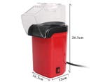 Mini Popcornmachine Hetelucht Zonder Olie 30W, Verzenden, Nieuw in verpakking