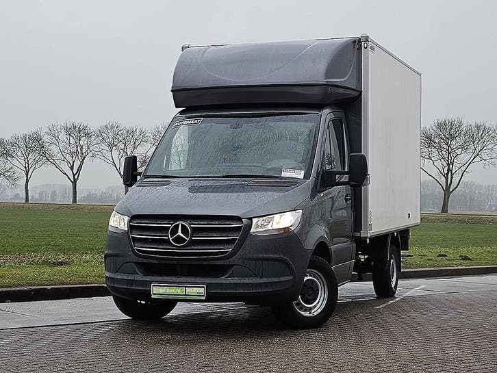 Zakelijke Lease |  Mercedes-Benz Sprinter 319, Auto's, Bestelauto's, Lease, Automaat, Financial lease, Zwart, Mercedes-Benz, Leder