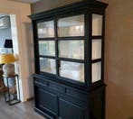 Zwarte buffetkasten in alle soorten en maten, de goedkoopste, Geweldig mooie kasten van Kast2go,geheel nieuw., Nieuw, 200 cm of meer