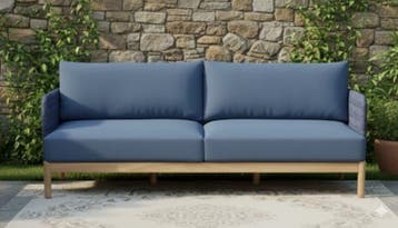 Kolbe  Tuinbank  3 zits  Navy Blue   Sofa  The Outsider, Verzenden, Nieuw