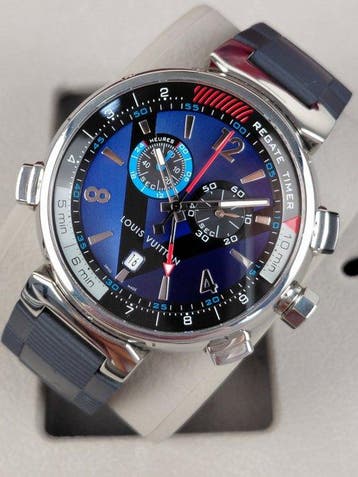 Louis Vuitton - Tambour Regatta - Chronograph - Date - Q102D, Nieuw