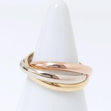 Cartier - Ring - Trinity - 18 karaat Witgoud, Geel goud,, Sieraden, Tassen en Uiterlijk, Ringen, Nieuw