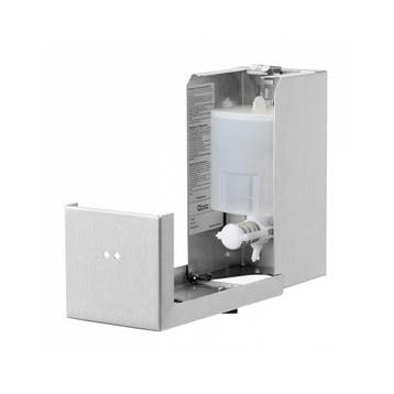 Qbic-line zeepdispenser 400ml QSDR04 SSL - RVS, Verzenden, Nieuw