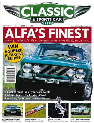 CLASSIC AND SPORTSCAR ALFA GTV FORD CAPRI, Verzenden, Gelezen, Algemeen
