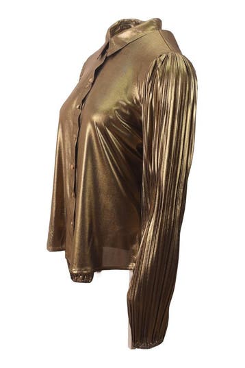AAIKO Blouse in maat XS Goud, AAIKO, Verzenden, Gedragen, Overige kleuren