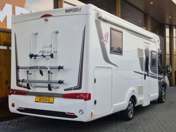 Rapido 969F Premium E & P Levelsysteem, Fiat, Luifel, Rapido, Half-integraal