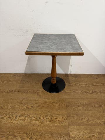 Gebruikte Horecatafel (60x60cm) - T1660 Vintage/Café, Huis en Inrichting, Ophalen, Nieuw