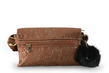 Kipling Handtas Bruin, Verzenden, Zo goed als nieuw, Bruin