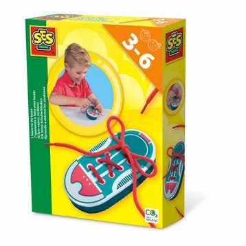 SES Creative Ik leer veters strikken (Knutselpakketten), Verzenden, Nieuw, Knutselen