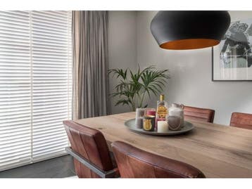 Dutchblinds® Houten Jaloezieën - 50mm - 120 x 175 cm - Wit, Verzenden, Nieuw