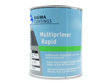 SIGMA Multiprimer Rapid - RAL 1018 Zinkgeel - 2,5 liter, Doe-het-zelf en Verbouw, Verf, Beits en Lak, Geel, Nieuw, Ophalen of Verzenden