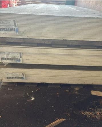 (60x) Gipsplaten Knauf ST AK 12,5mm, Nieuw