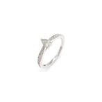 Stapelring - 14 karaat Witgoud - 0.53ct. tw. Diamant