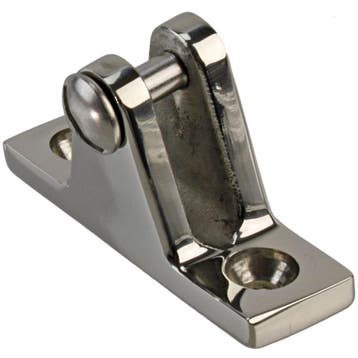 Dekplaat Schuin 54x17x34 met Schroef Rvs, Ophalen of Verzenden, Nieuw