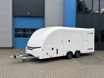Brian James Race Sport gesloten autotransporter 550x210x189, Auto diversen, Aanhangers en Bagagewagens, Ophalen, Nieuw