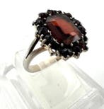 Zonder minimumprijs - Ring Zilver - Granaat, Sieraden, Tassen en Uiterlijk, Ringen, Nieuw