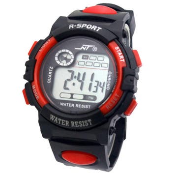 Fako - Kinderhorloge - Honhx S-Sport Classic - Rood, Verzenden, Nieuw