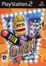 Buzz!: The Pop Quiz - PlayStation 2 PS2 - PAL EUR - CIB, Ophalen of Verzenden, Zo goed als nieuw