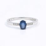 Ring - 18 karaat Witgoud, Beheyt, Kortrijk. Diamant, Nieuw