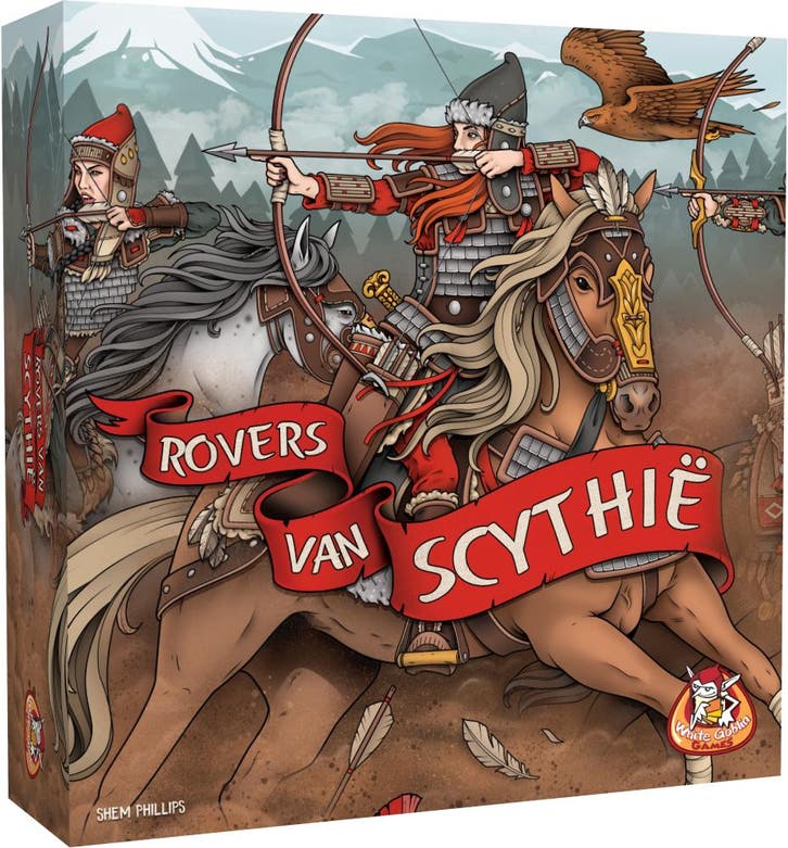 Rovers van Scythië - Bordspel | White Goblin Games -, Hobby en Vrije tijd, Gezelschapsspellen | Bordspellen, Nieuw, Verzenden