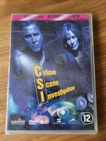 DVD - CSI: - Seizoen 1 - Aflevering 9 t/m 12, Vanaf 12 jaar, Verzenden, Gebruikt, Thriller