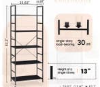 5-Laags Moderne Boekenkast, Verzenden, Nieuw